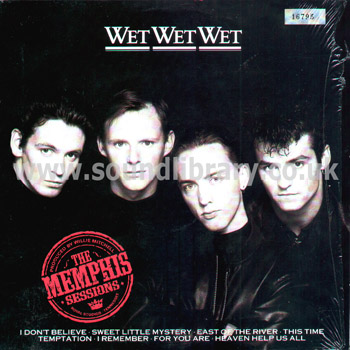 Wet Wet Wet The Memphis Sessions UK Issue Numbered 10" LP Phonogram JWWWL 210 Front Sleeve Image