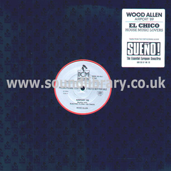 Wood Allen Airport '89 UK Issue Promotional 12" BCM Records BCM 331-DJ/03331 Sleeve & Label Image