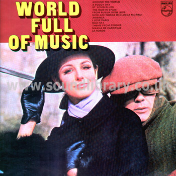 World Full Of Music UK Issue Stereo LP Philips 6856 008 Front Sleeve Image