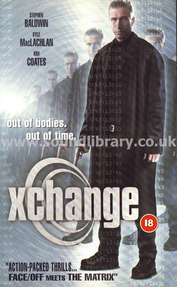 xchange Stephen Baldwin Large Box VHS Video High Fliers Video HFV 8481 Front Inlay Image