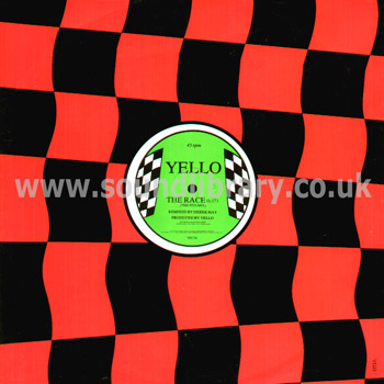 Yello The Race UK Issue Promotional Copy Only Not For Resale 12" Mercury YDJ 3 Sleeve & Label Image