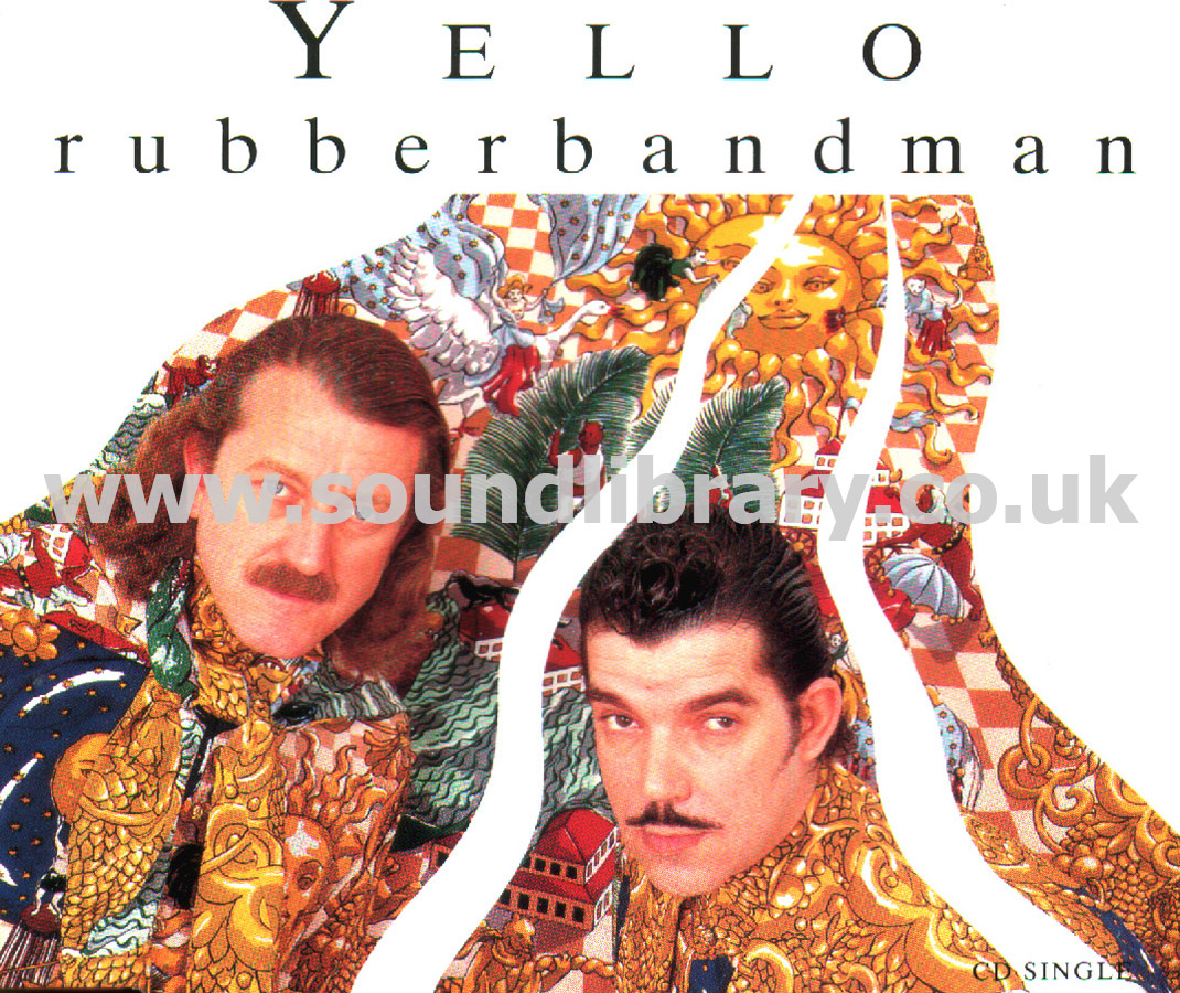 Yello Rubberbandman UK Issue Jewel Case CDS Mercury YELCD 5 Front Inlay Image