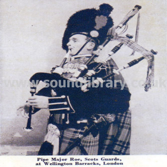 Pipe Major John Roe