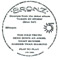 Bronz Excerpts From The Album "Taken By Storm" UK 7" Flexi Disc Bronze Label Image